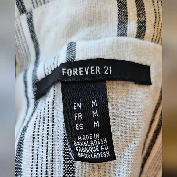 💝Linen striped blazer jacket - Picture 5 of 6